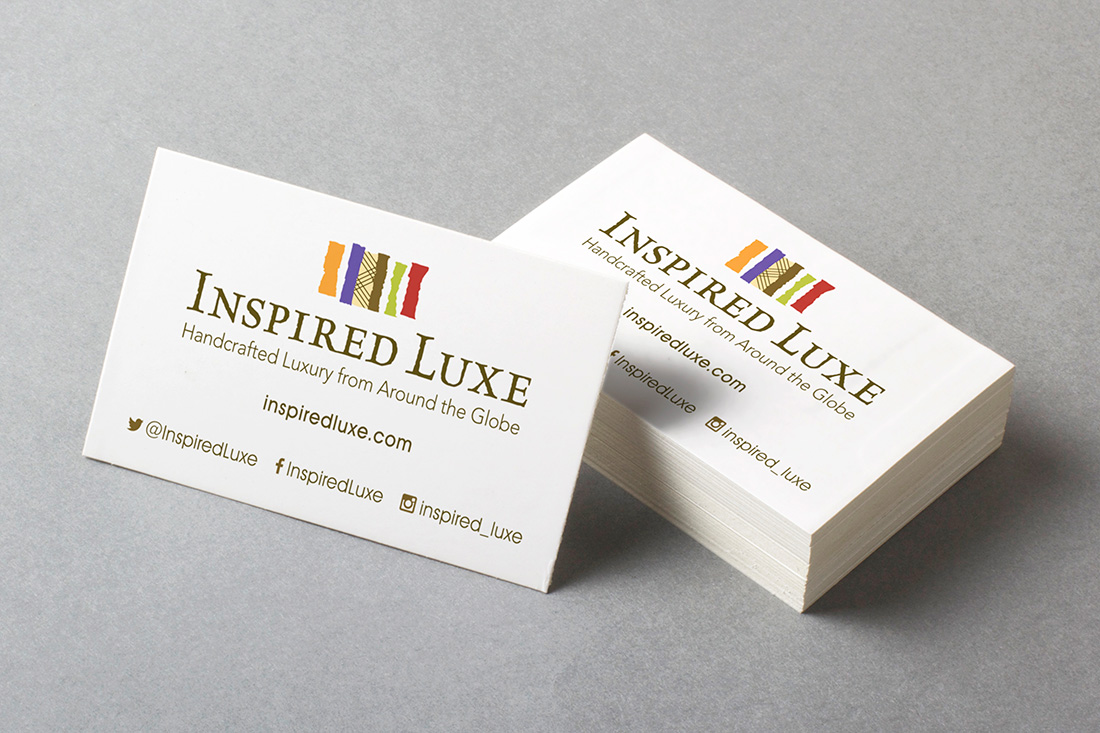 Inspired Luxe business cards