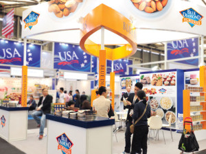 Blue Diamond Tradeshow booth