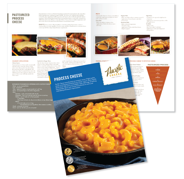 Pacific Cheese brochure