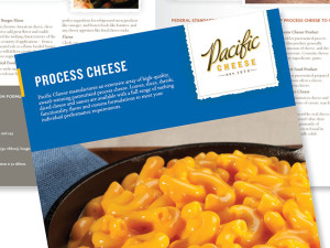 Pacifc Cheese brochure