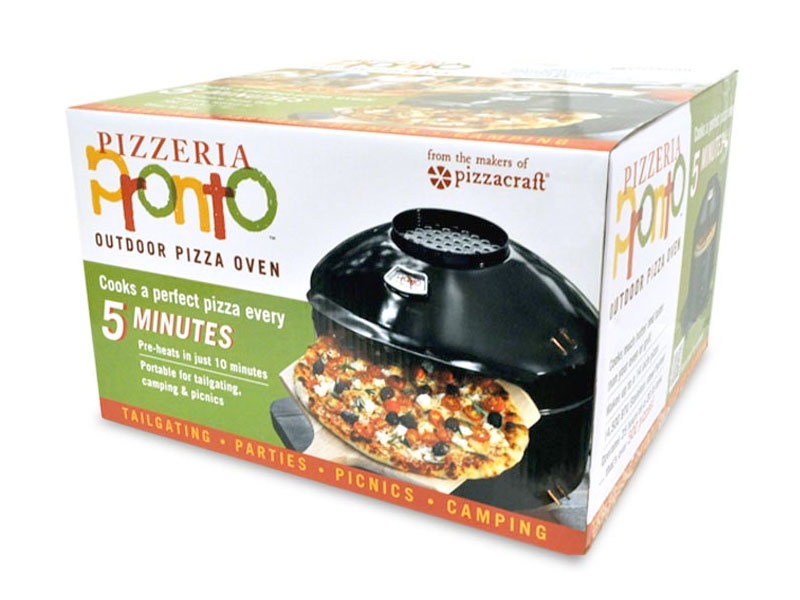 Pizzeria Pronto packaging