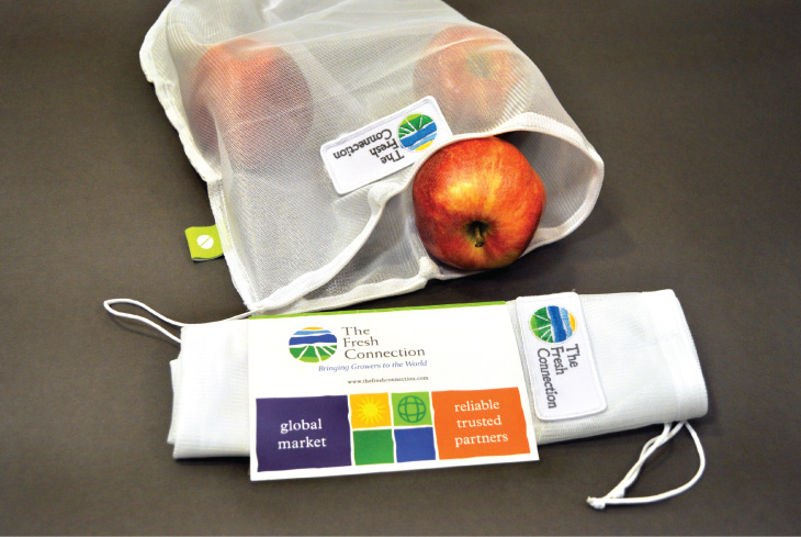 The Fresh Connection reusable produce bag