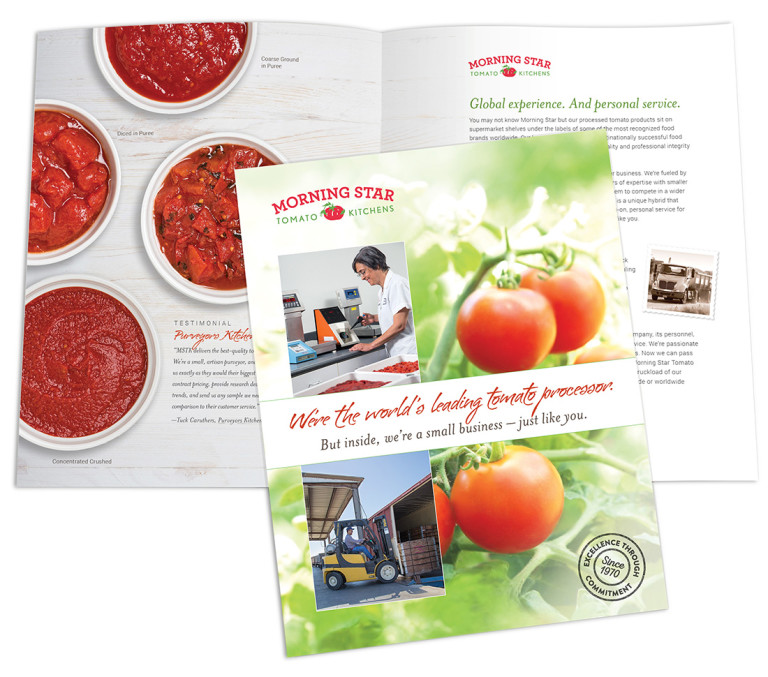 Morning Star Tomato Kitchens Brochure - KenCreative