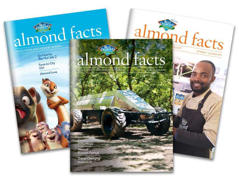 Almond Facts covers